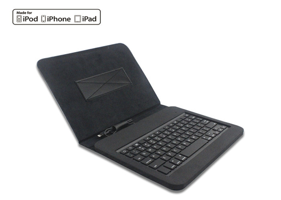 OEM 8 Pin Cable caisse de cuir de clavier d'iPad de 9,7 pouces pour l'air d'iPad d'Apple