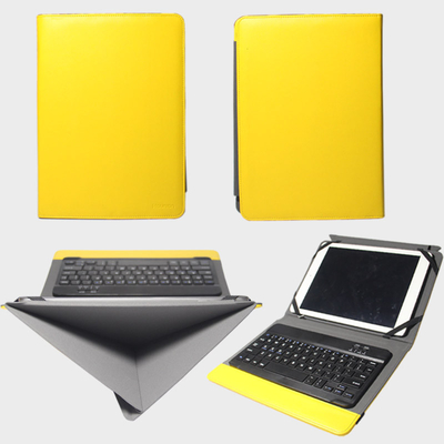 caisse de clavier de Bluetooth de 10 pouces pour l'androïde, &amp d'IOS ; Marquez sur tablette le PC avec quatre élastiques fixent le comprimé