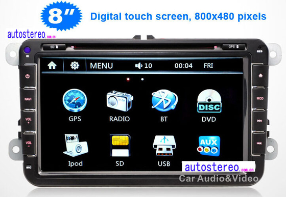 Stéréo de voiture pour la voiture SAT stéréo Nav d'AutoRadio d'unité de tête de Seat Leon Alhambra Altea Toledo GPS Satnav DVD